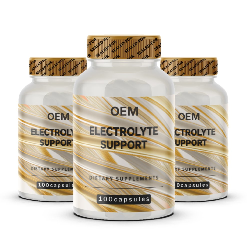 OEM Electrolyte Balance Capsules for Hydration Support and Muscle Recovery Energy Boost Powder