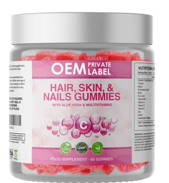 Sugar Free Biotin Gummies Detail