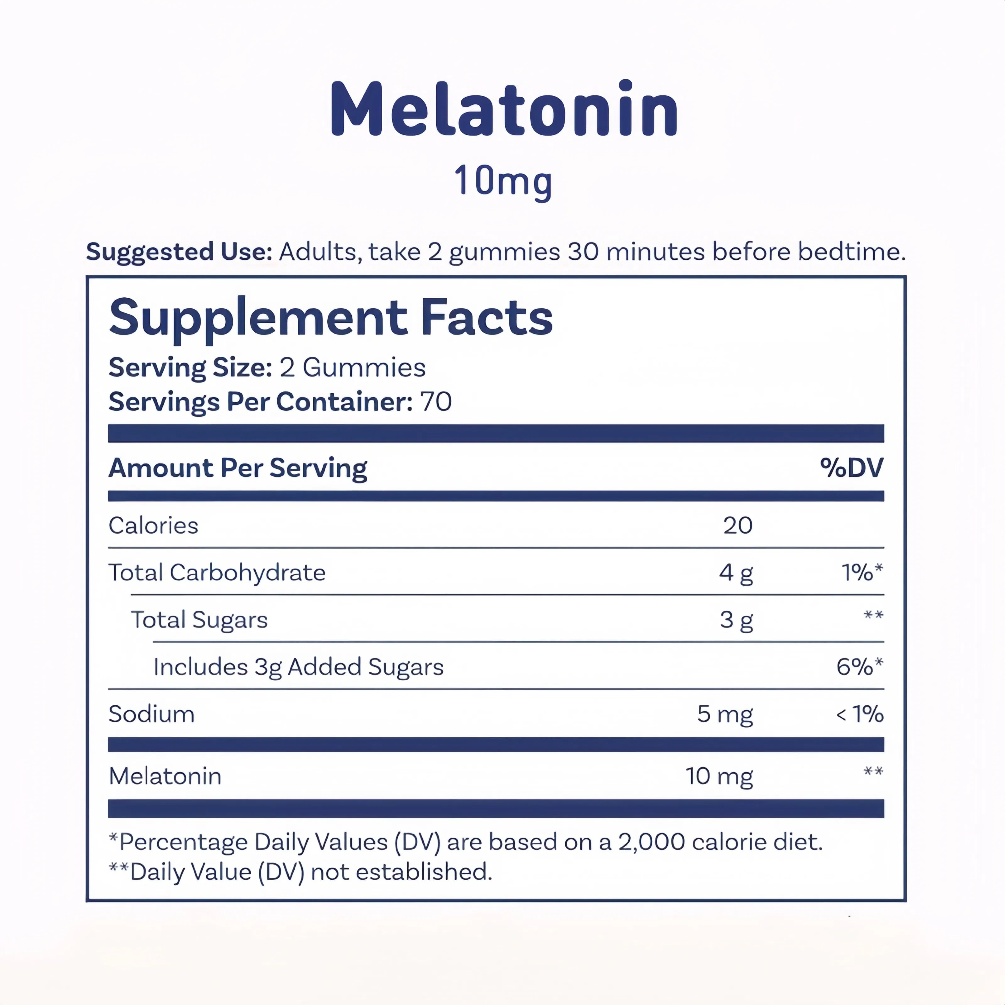 Euvitan Strawberry Flavor Adult 10 Mg Melatonin Gummies 140 Count for Sleep Aid