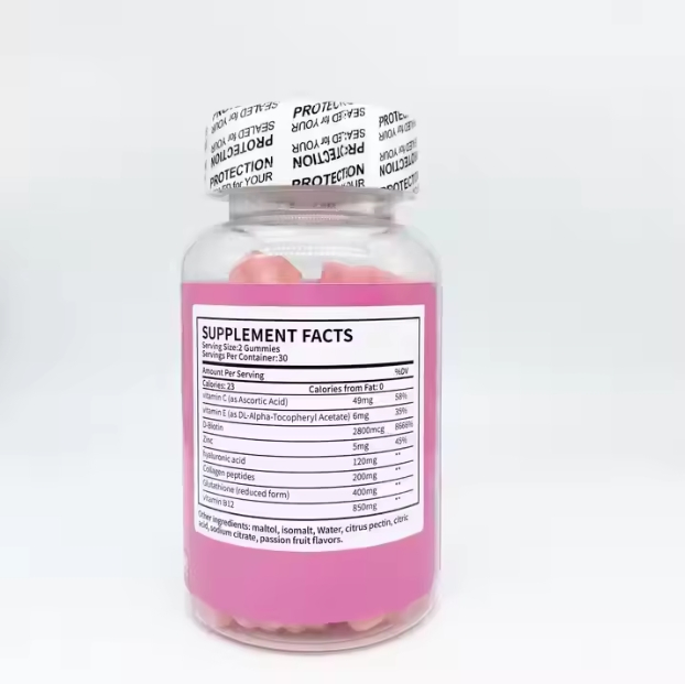 OEM Super Gluta Skin Whitening Gummies Vitamin Collagen Hair Skin and Nails Gummies Beauty Products Skin Whitening Gummies