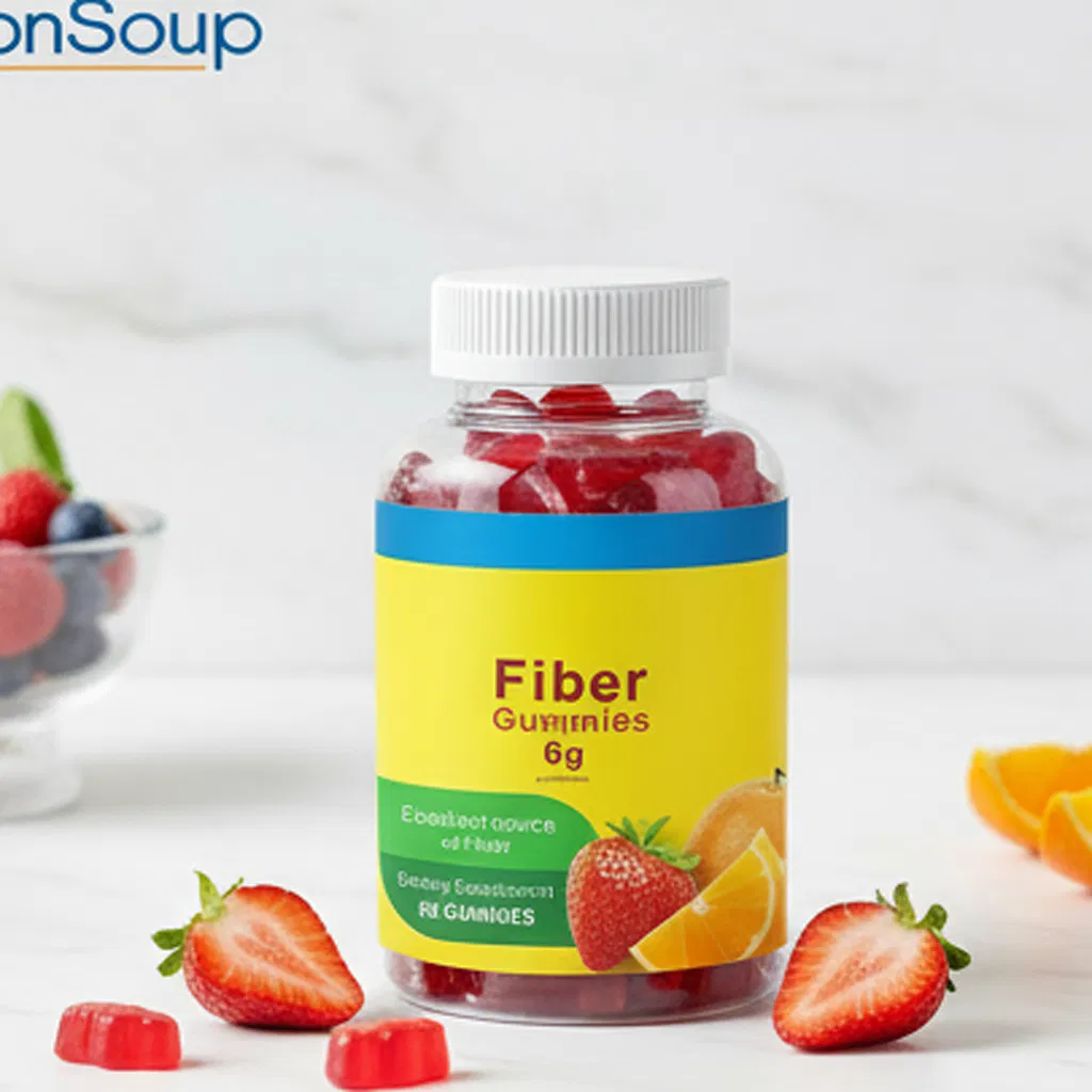 Wholesale Cross-Border Temu Vitamin Inulin Gummies with Satiety Effect, Probiotics, Apple Cider Vinegar &amp; Dietary Fiber