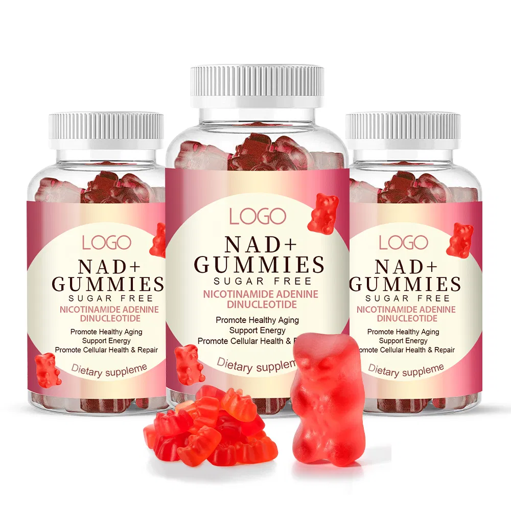 OEM/ODM Nad+ Resveratrol, Biotin Anti-Aging Gummies - Hair, Skin, Nails &amp; Joints - Collagen Peptide