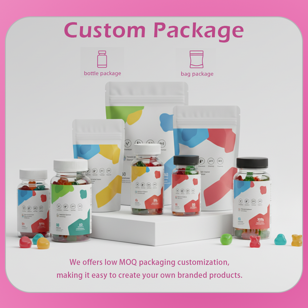 Private Label Halal Vegan Multi Vitamin Gummy Candy Immunity Boosting Dietary Supplement Multivitamin Gummies OEM ODM