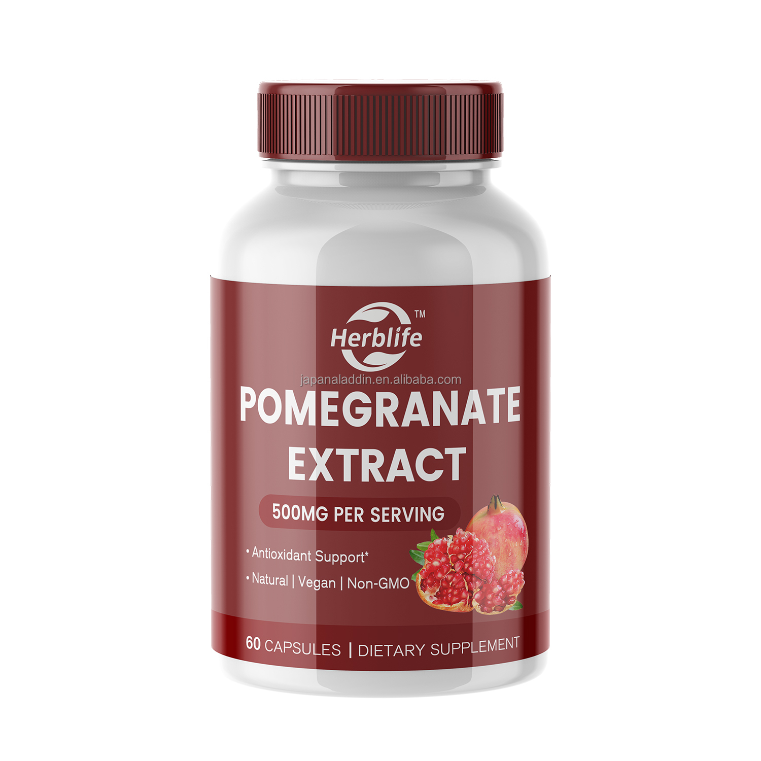 OEM ODM Hot Selling Herbal Supplements Pomegranate Extract Capsules Antioxidant Support