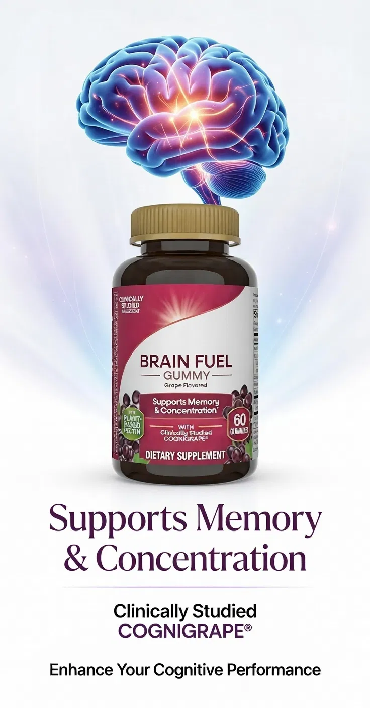 Cognitive Support Supplement for Students &amp; Adults