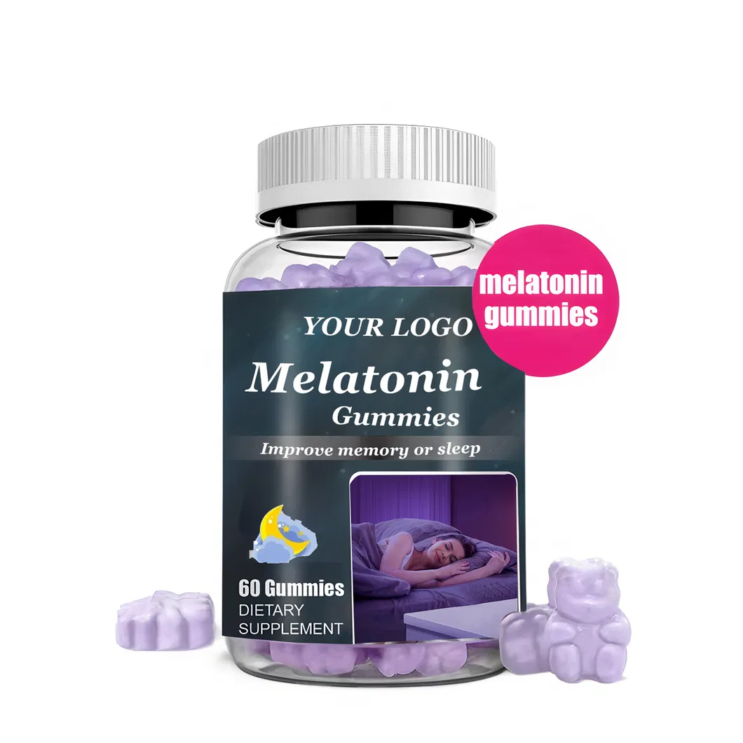 OEM/ODM Manufacturer Sleep Aid Gummies Candy Vegetarian Candy Food Supplement Vitamin B6 Melatonin Bear Gummy for Kids