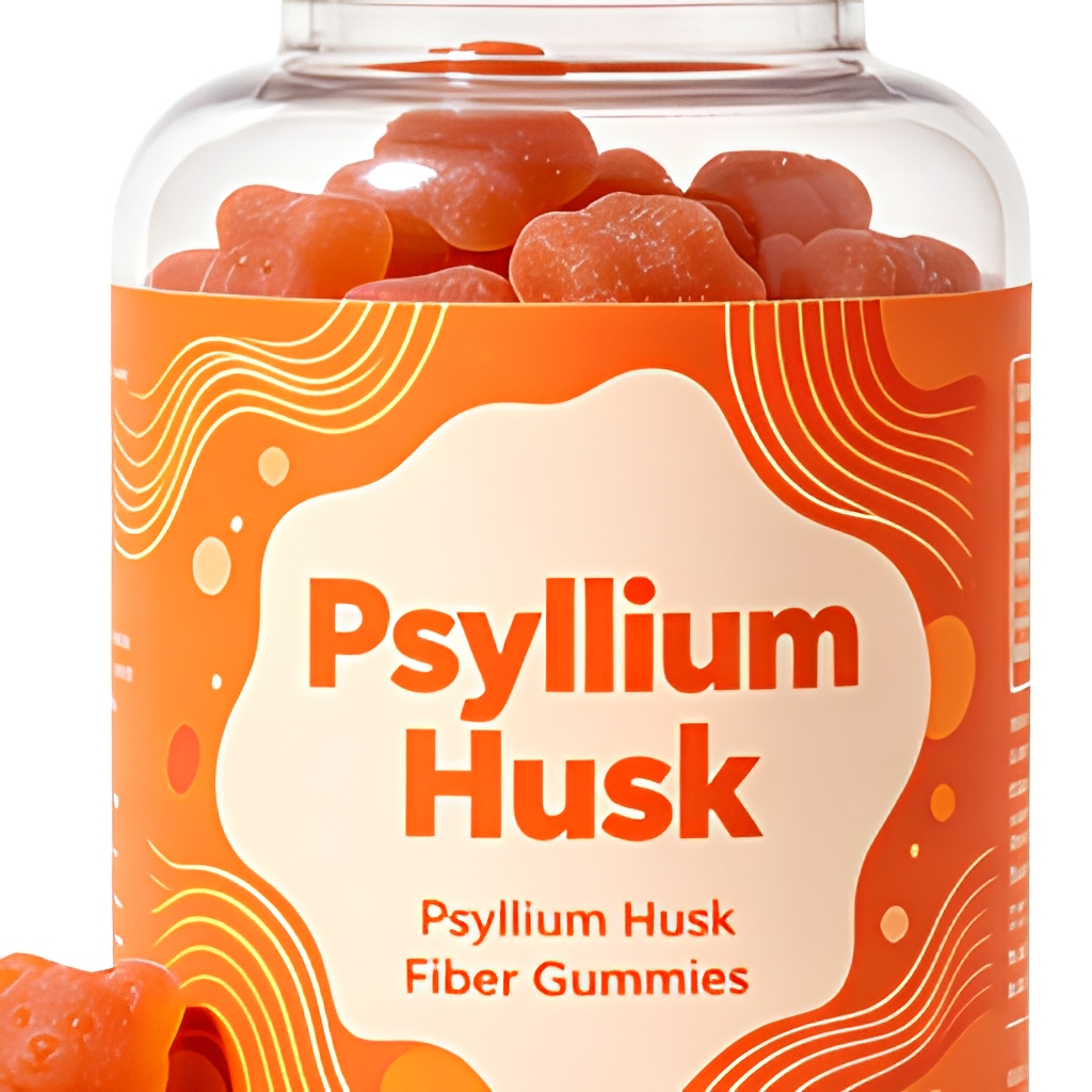 OEM Psyllium Husk Extract Gummies Advanced Detox Cleansing Dietary Fiber Supplement Psyllium Husk Gummies Fiber
