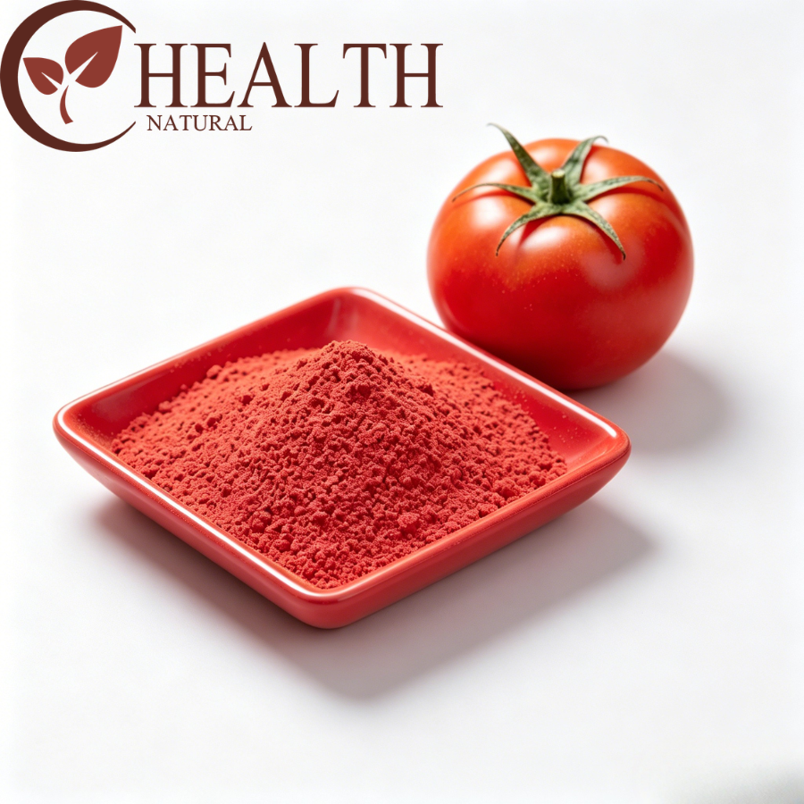 OEM Natural Tomato Lycopene Extract 1% Tomato Lycopene Powder Food Colorant& Dietary Supplement Skin Brightening Raw Material
