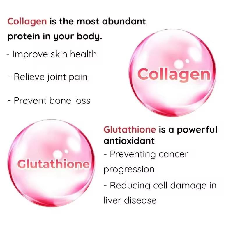 Olli Nature Glow Collagen Gummies Support Boost Immunity Skin Whitening