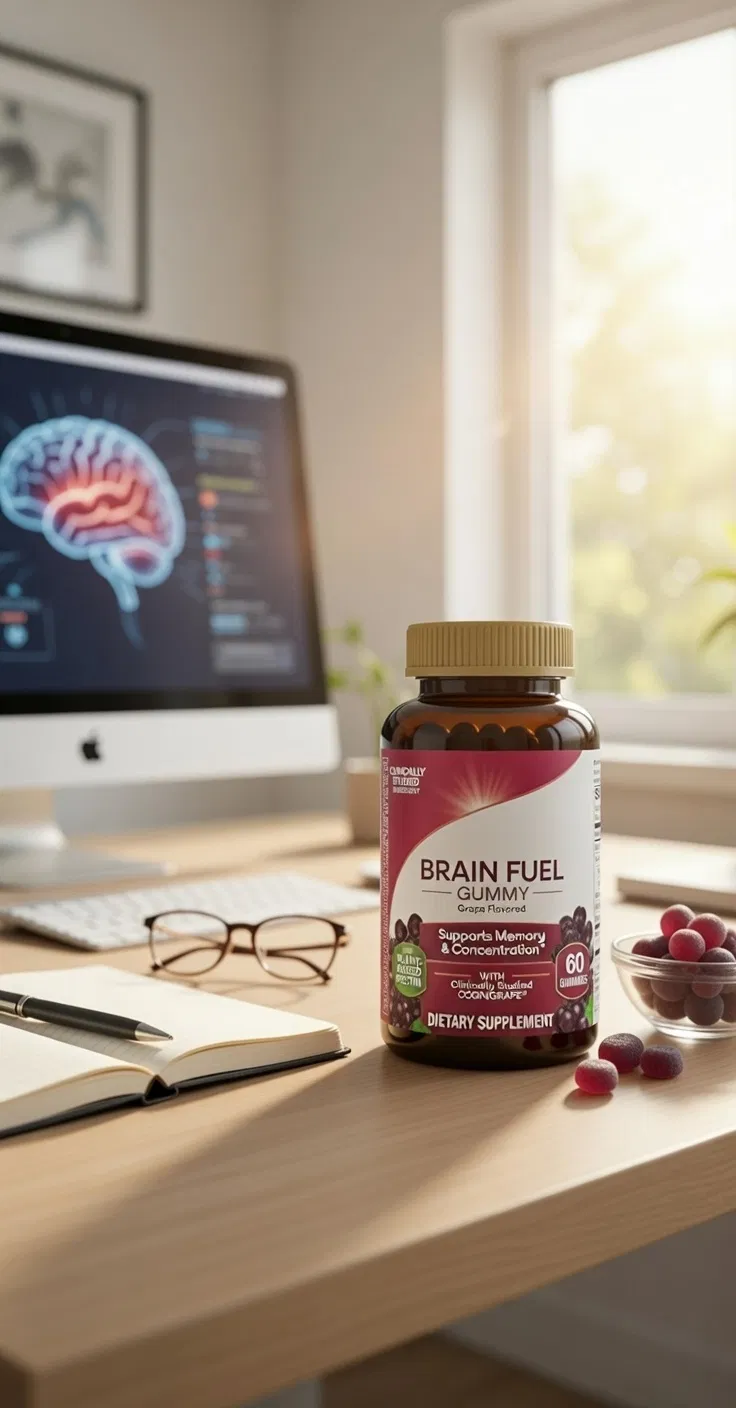 Daily Cognitive Support Supplement for Memory &amp; Focus