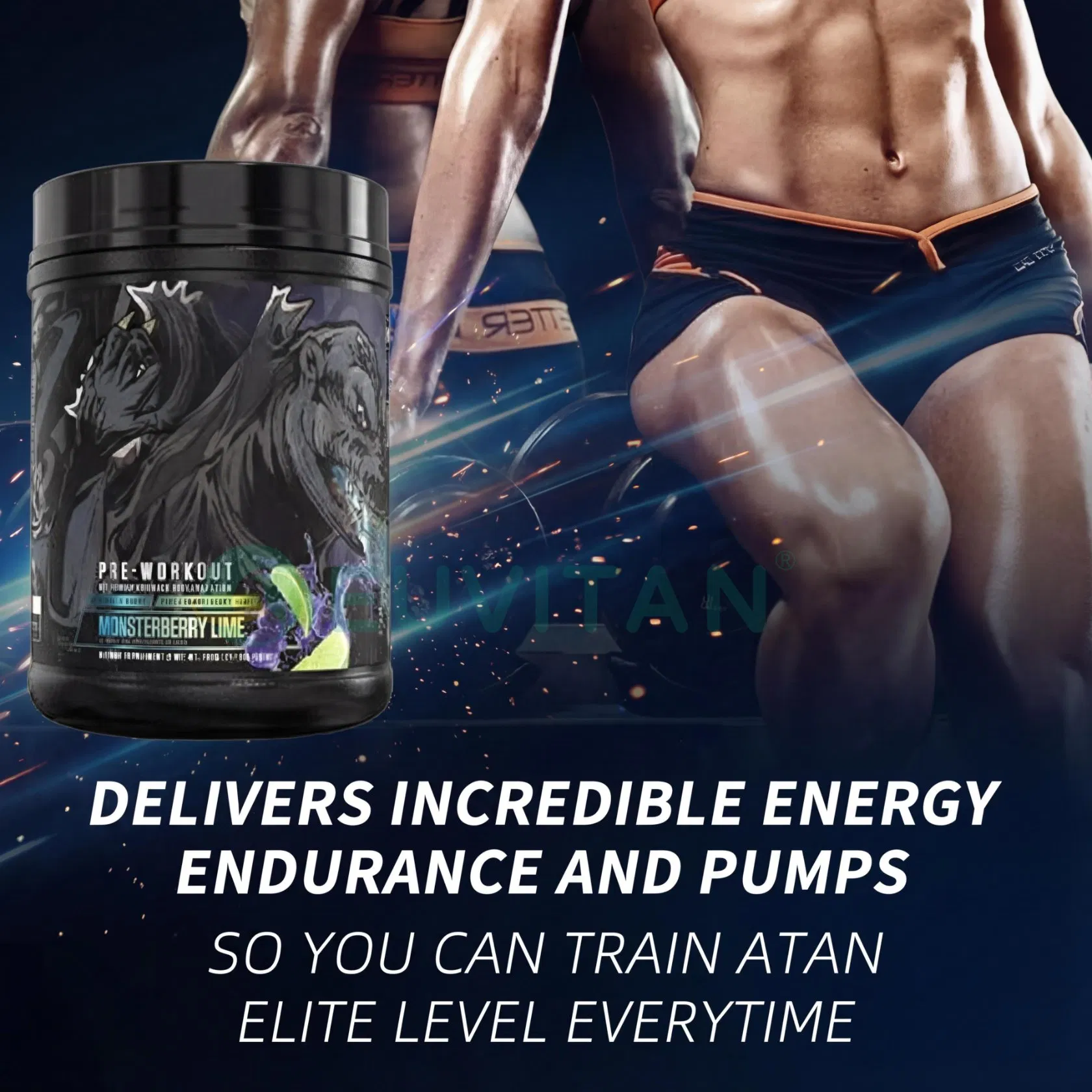 Wholesale Pre Workout Nitrogen Pump Muscle Builder Nitric Oxide Weight Management Electrolyte Recovery Pea Protein Powder for Adults
