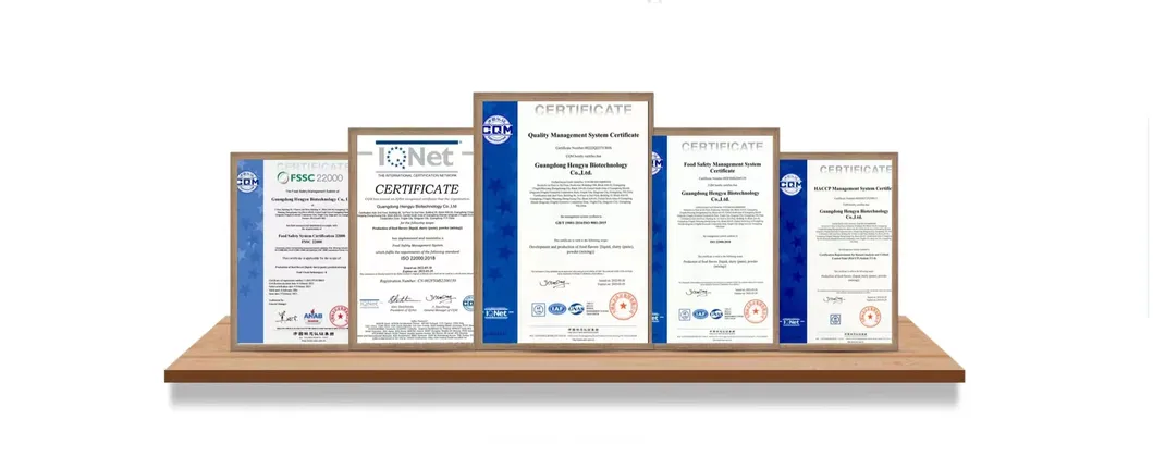 Certifications