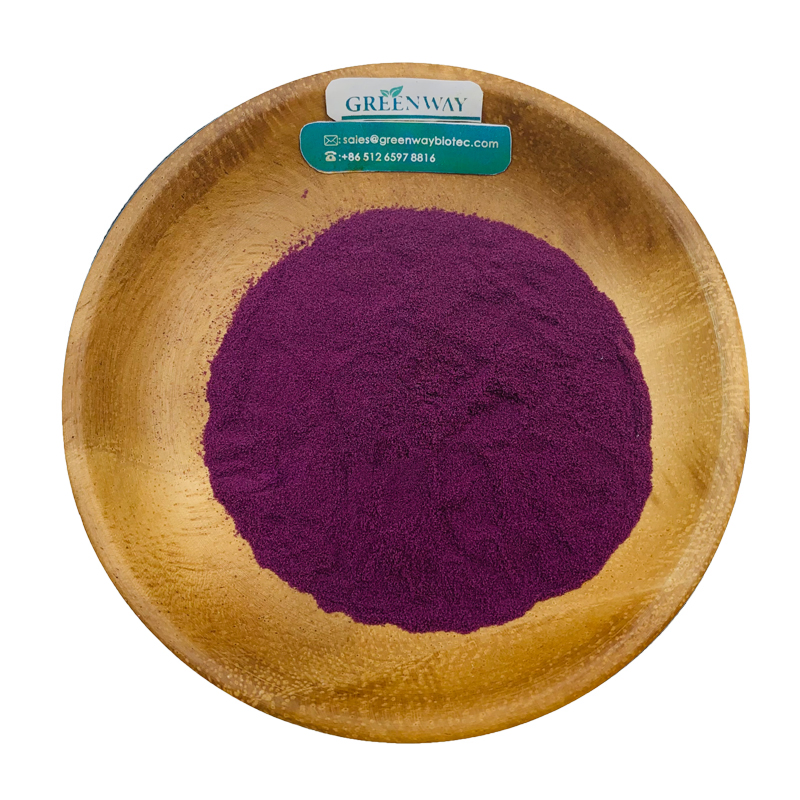 Plant Extract Natural Organic Bulk 5% Anthocyanins Purple Sweet Potato Powder Extract