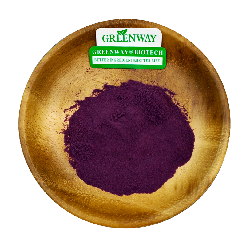 Plant Extract Natural Organic Bulk 5% Anthocyanins Purple Sweet Potato Powder Extract