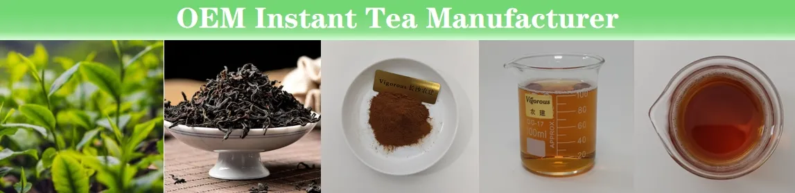 Instant Black Tea Powder Banner