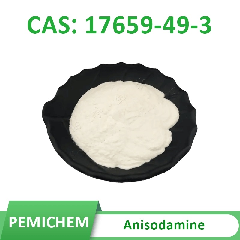 Shanghai Pemichem Lab Supply Raw Materials Pharmaceutical Intermediates Powder Anisodamine CAS 17659-49-3 with 99% Pruity