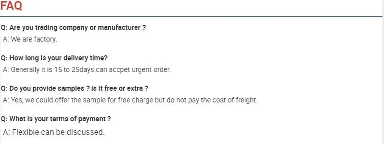 Honey Ginger Tea Specifications