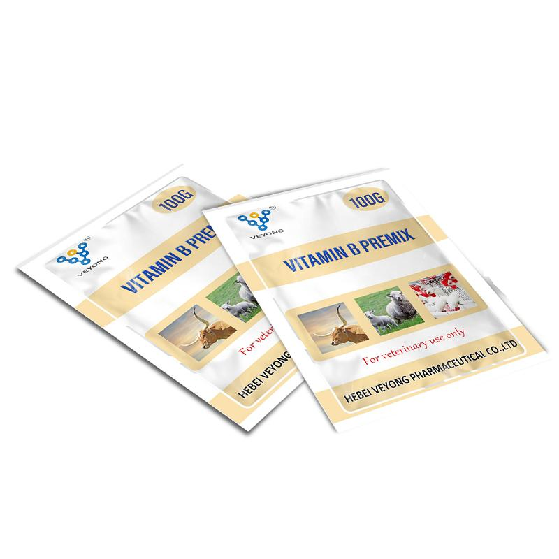Veterinary Medicine Nutrition Livestock Drugs Broiler Premix Price Vitamin B6, Vitamin B12 Premix for Poultry
