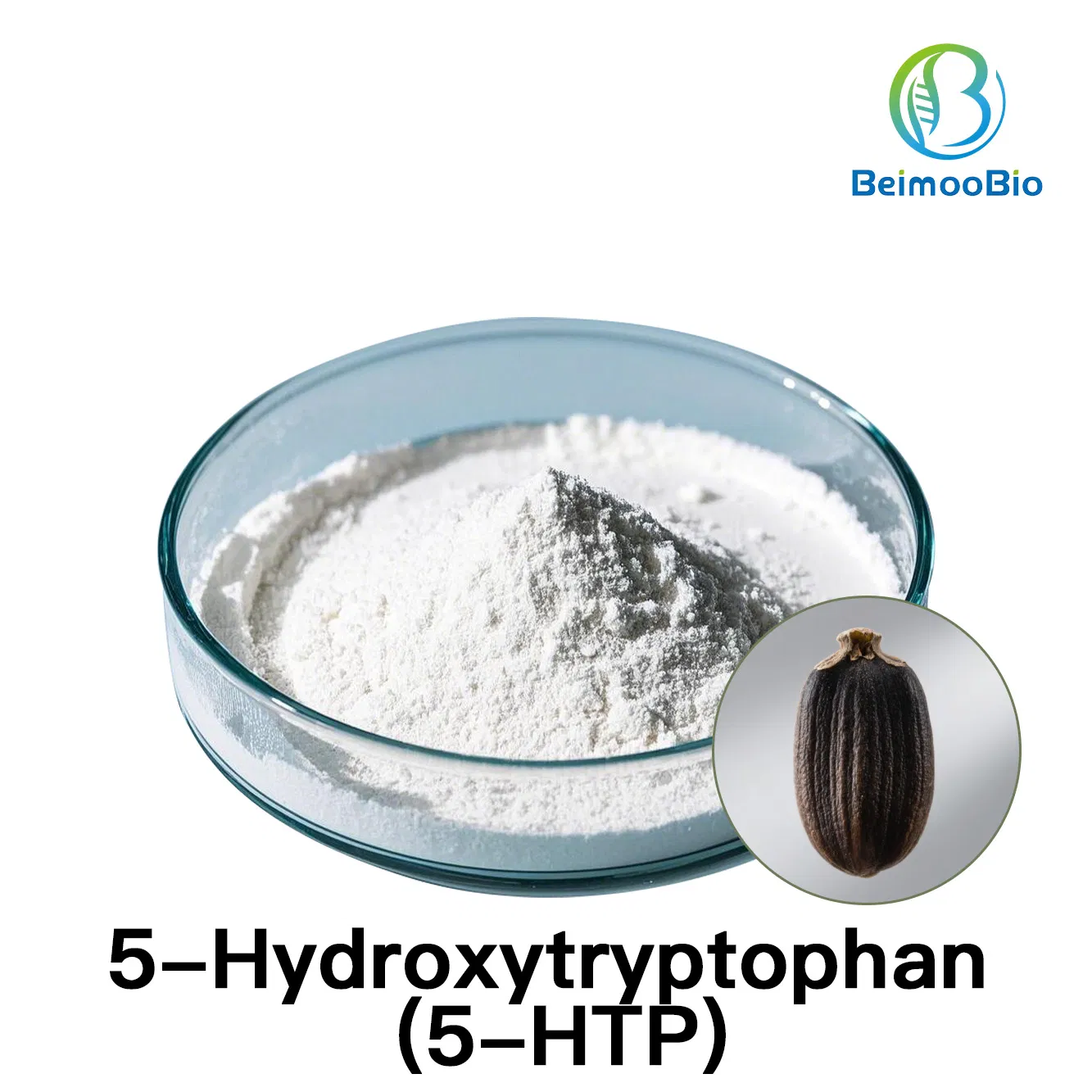 Beimoobio Food Additive 99% 5-Htp Natural Anti-Depression Amino Acid Supplement