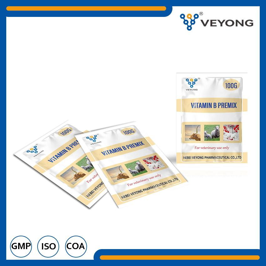 Veterinary Medicine Nutrition Livestock Drugs Broiler Premix Price Vitamin B6, Vitamin B12 Premix for Poultry