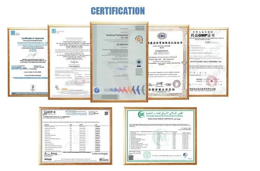 Certificates