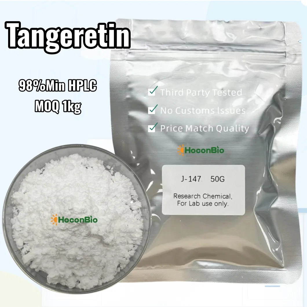99% Purity Health Supplement Tangeretin Powder CAS 481-53-8 Raw Material Powder Tangeretin Antioxidant and Anti-Inflammatory Tangeretin