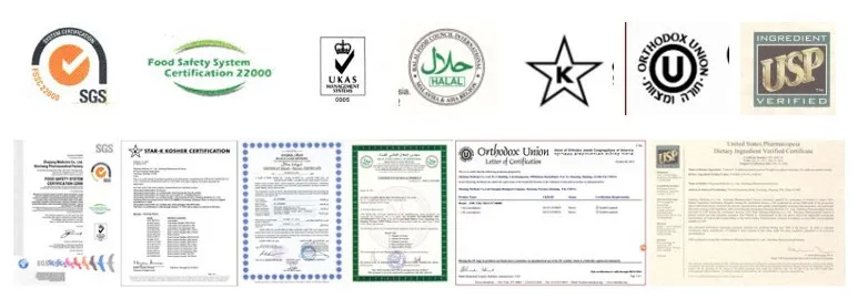 Certifications 1