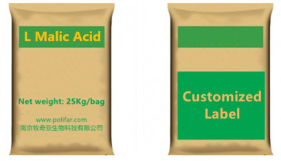 L Malic Acid Food Additives CAS 97-67-6 for Beverage