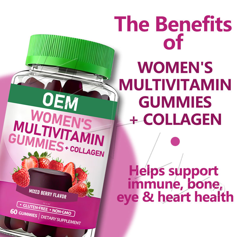 Top Quality Women's Multivitamin Gummies Biotin for Overall Health &amp; Wellness Support