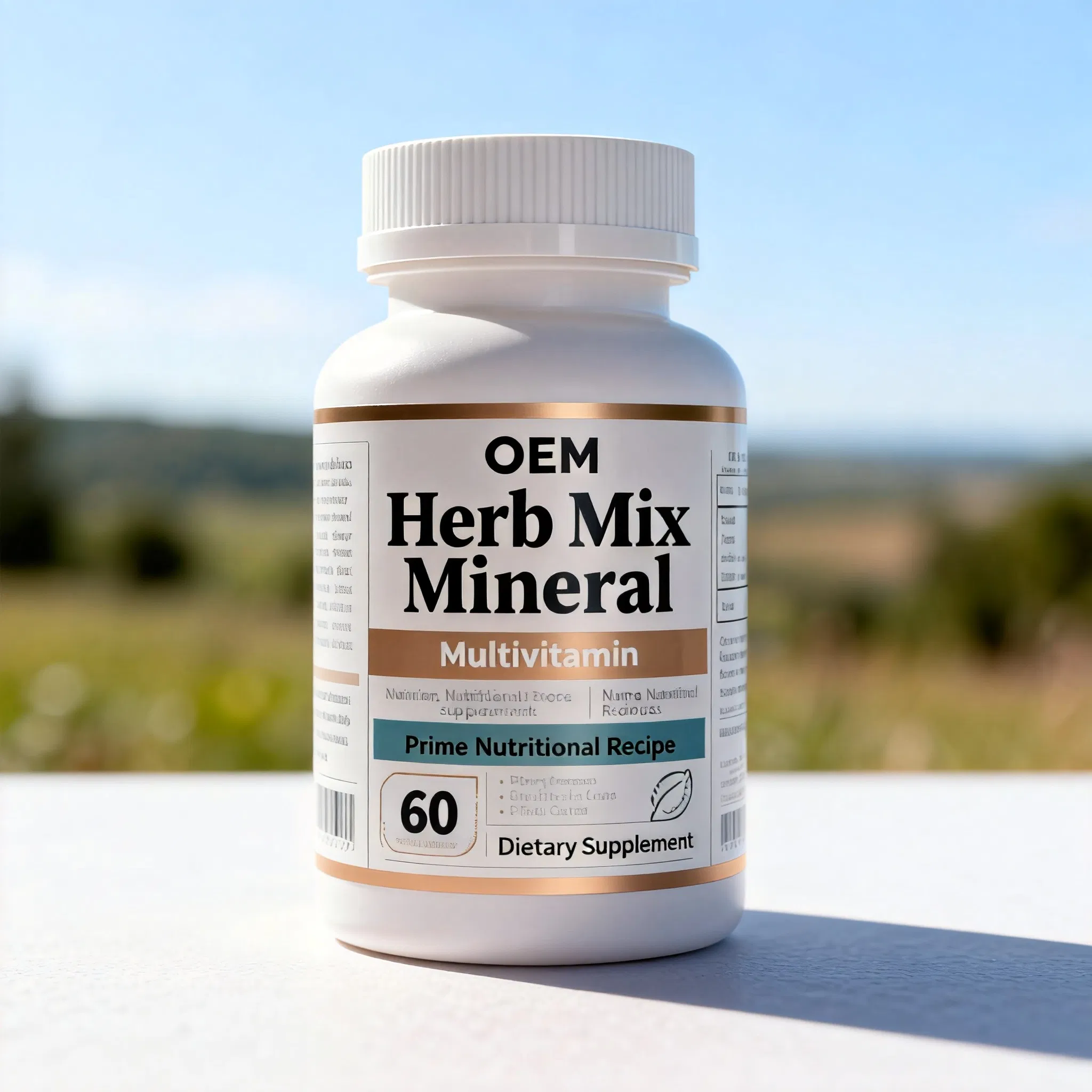Premium Herbal Vitamin Tablet Supplement for Optimal Health and Wellness