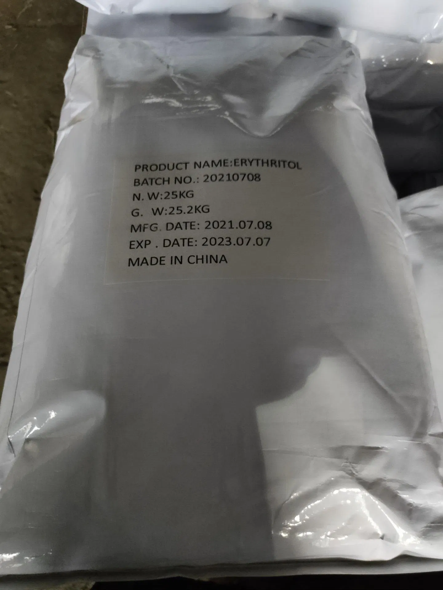 Erythritol Food Grade, for Beverage Sweetener Food Additives, Zero Calories