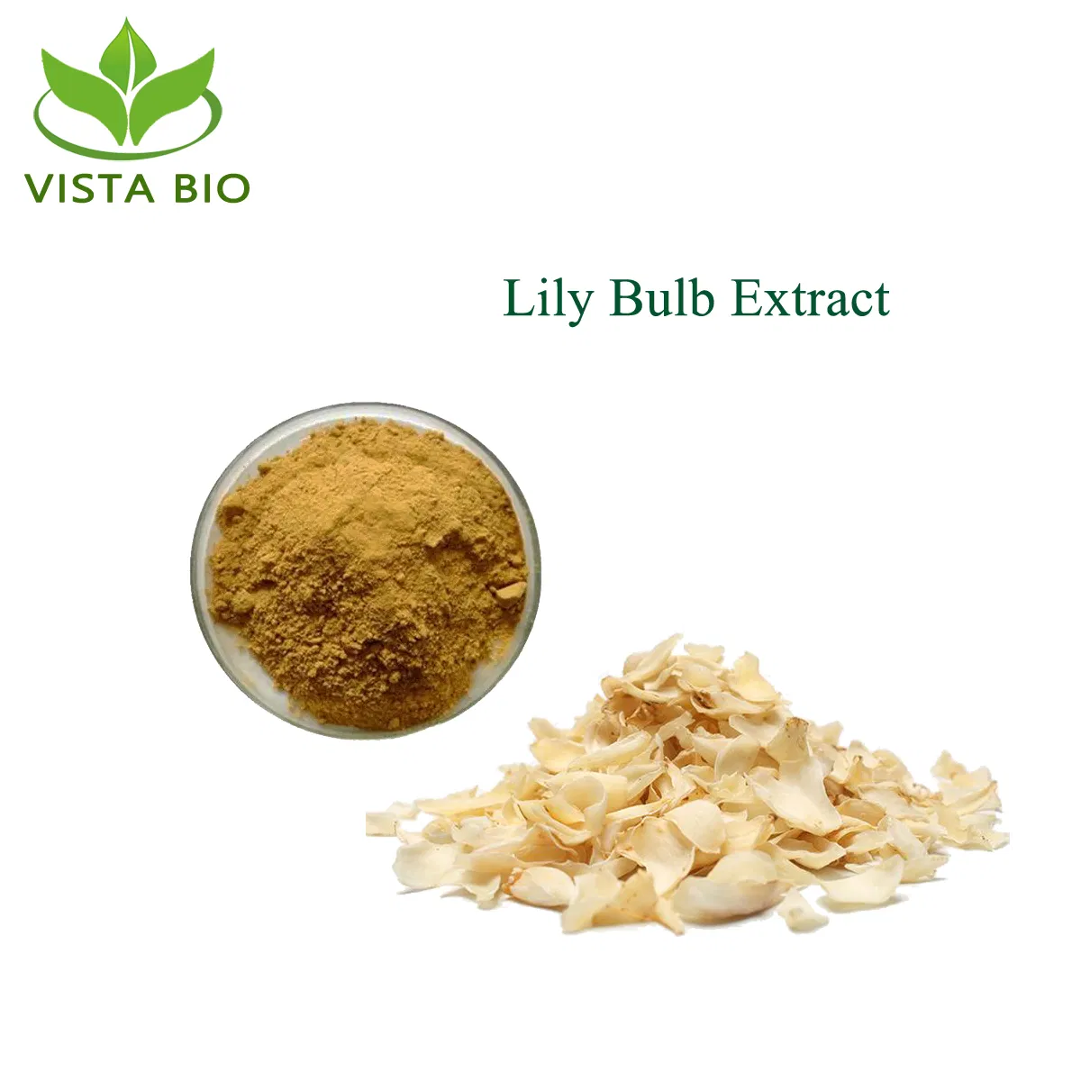 Factory Supply Wholesale Traditional Chinese Herbal Medicine 4: 1-20: 1 Lily Bulb Extract for Skincare Whitening