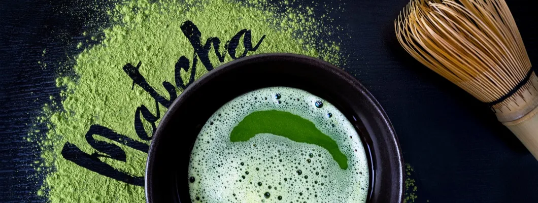 Matcha Powder Banner