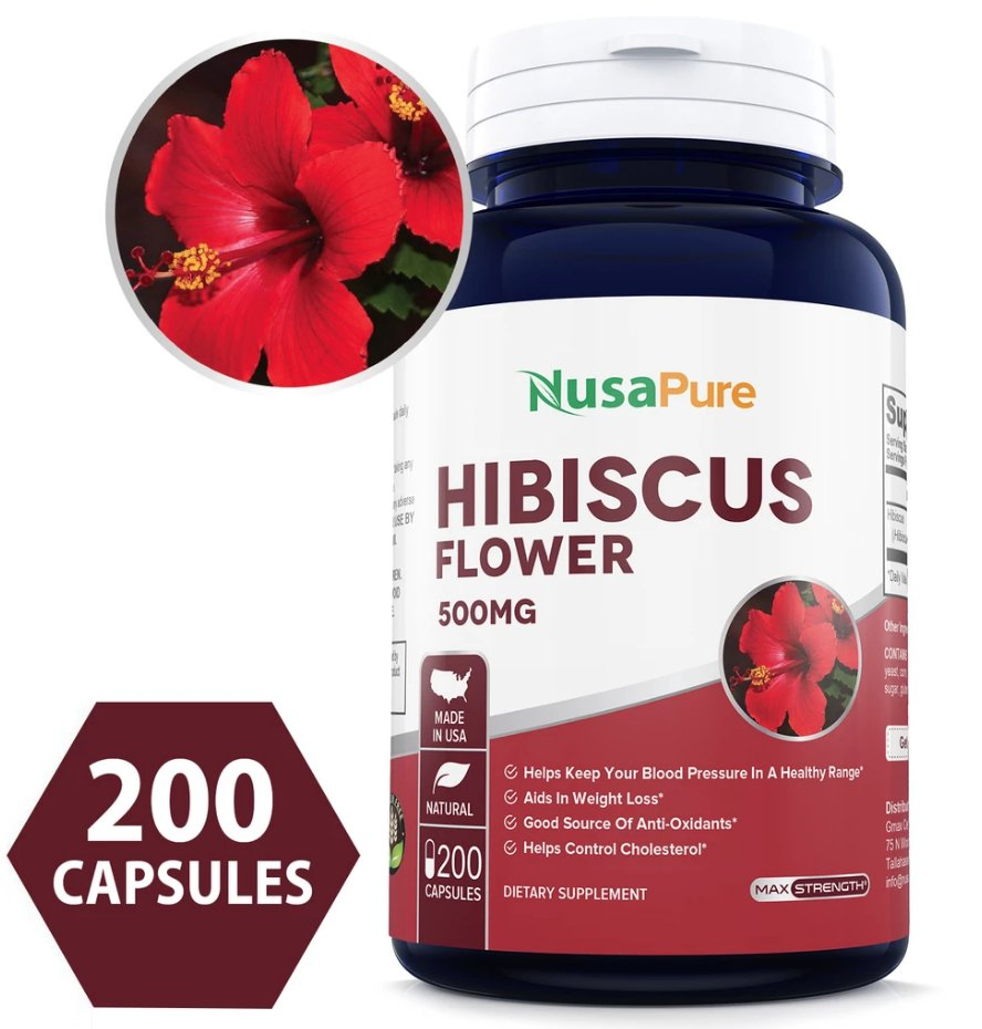 Dried Natural Organic Hibiscus Roselle Flower Plant Extract Powder