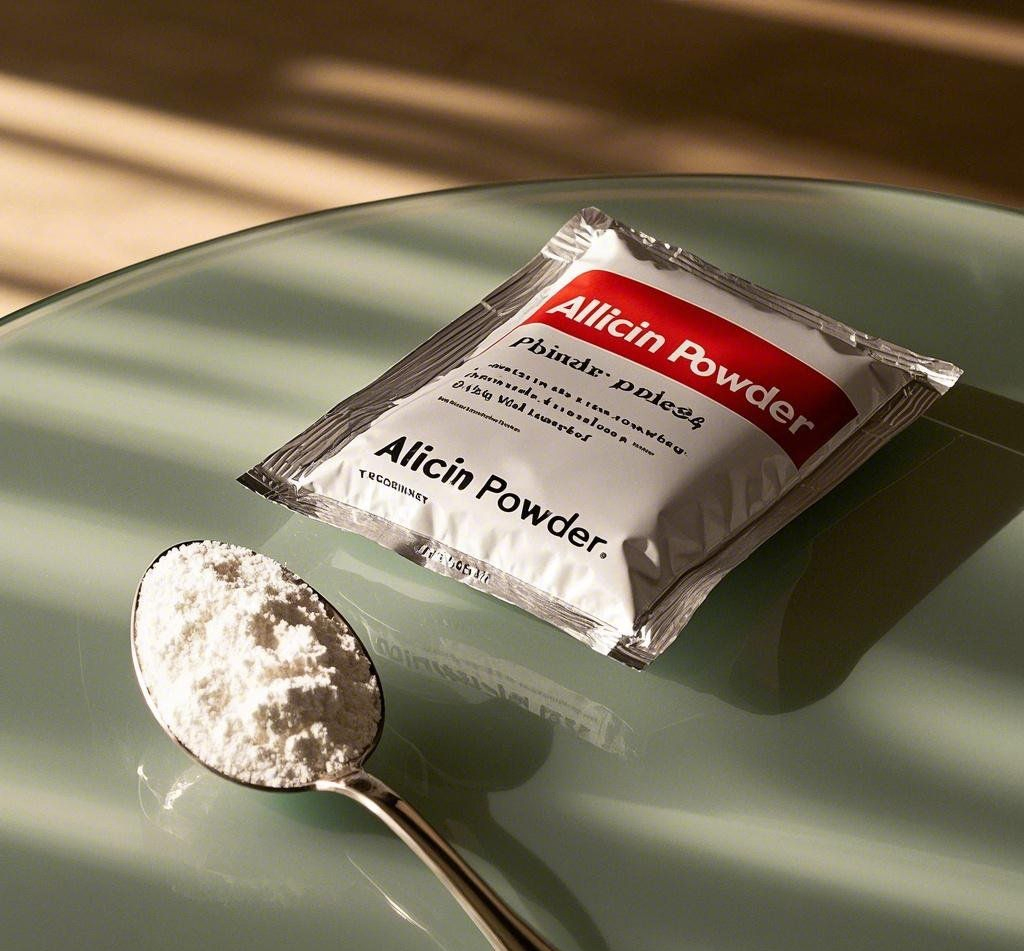 Natural Allicin Powder - Fine Powder Form, Active Ingredient Sample Available