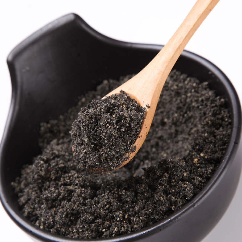 Organic Roasted Black Sesame Powder Natural Ingredient for Health Supplement with Affordable Pricing