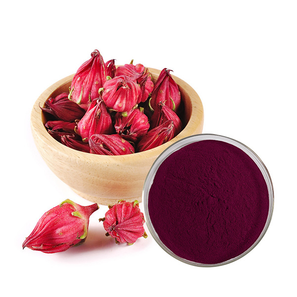 Dried Natural Organic Hibiscus Roselle Flower Plant Extract Powder