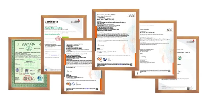 Certifications Display