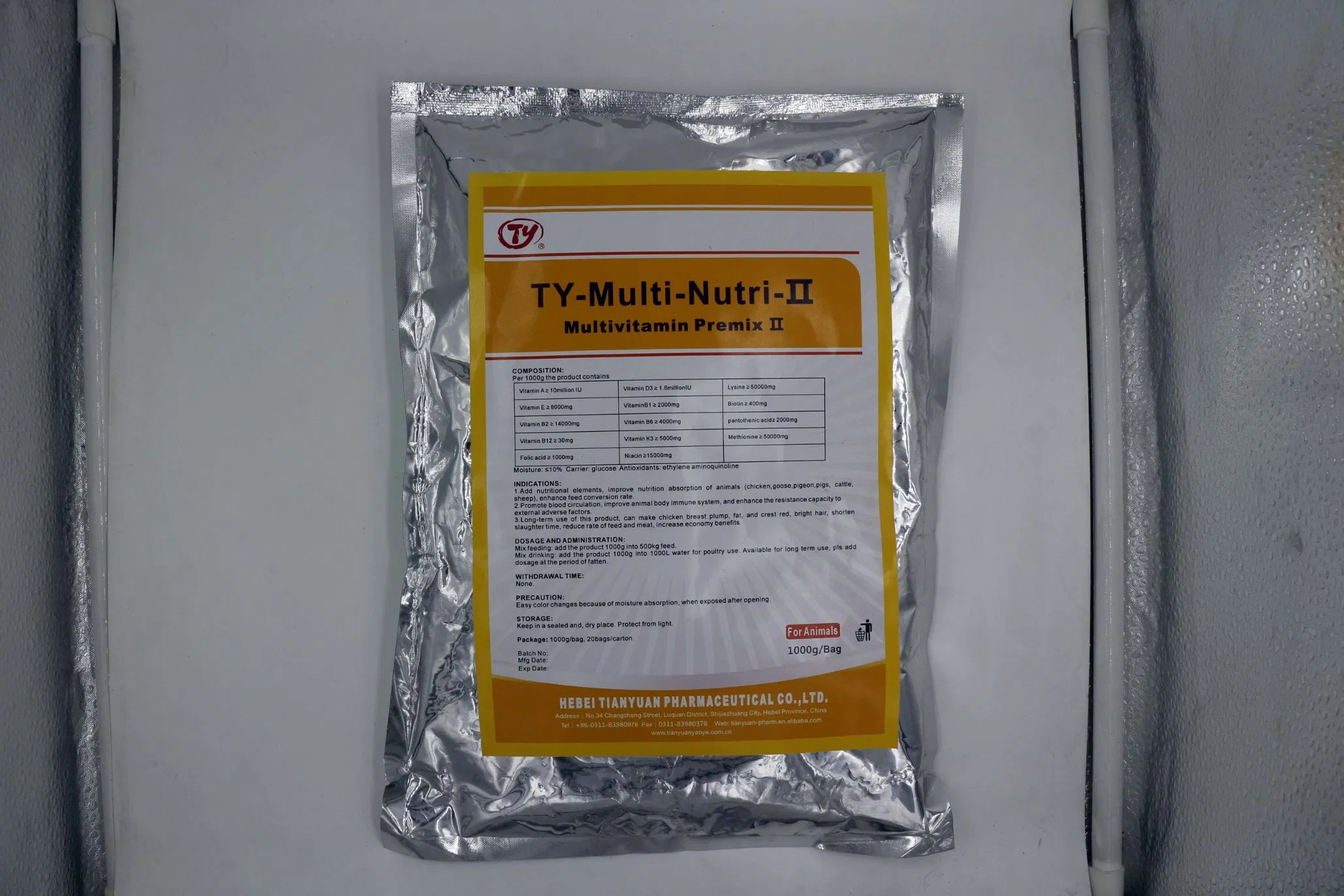 Vitamin Premix for Livestock and Poultry (II)