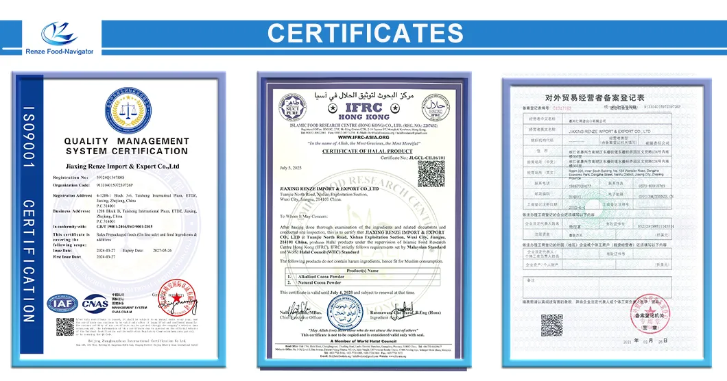 International Certifications