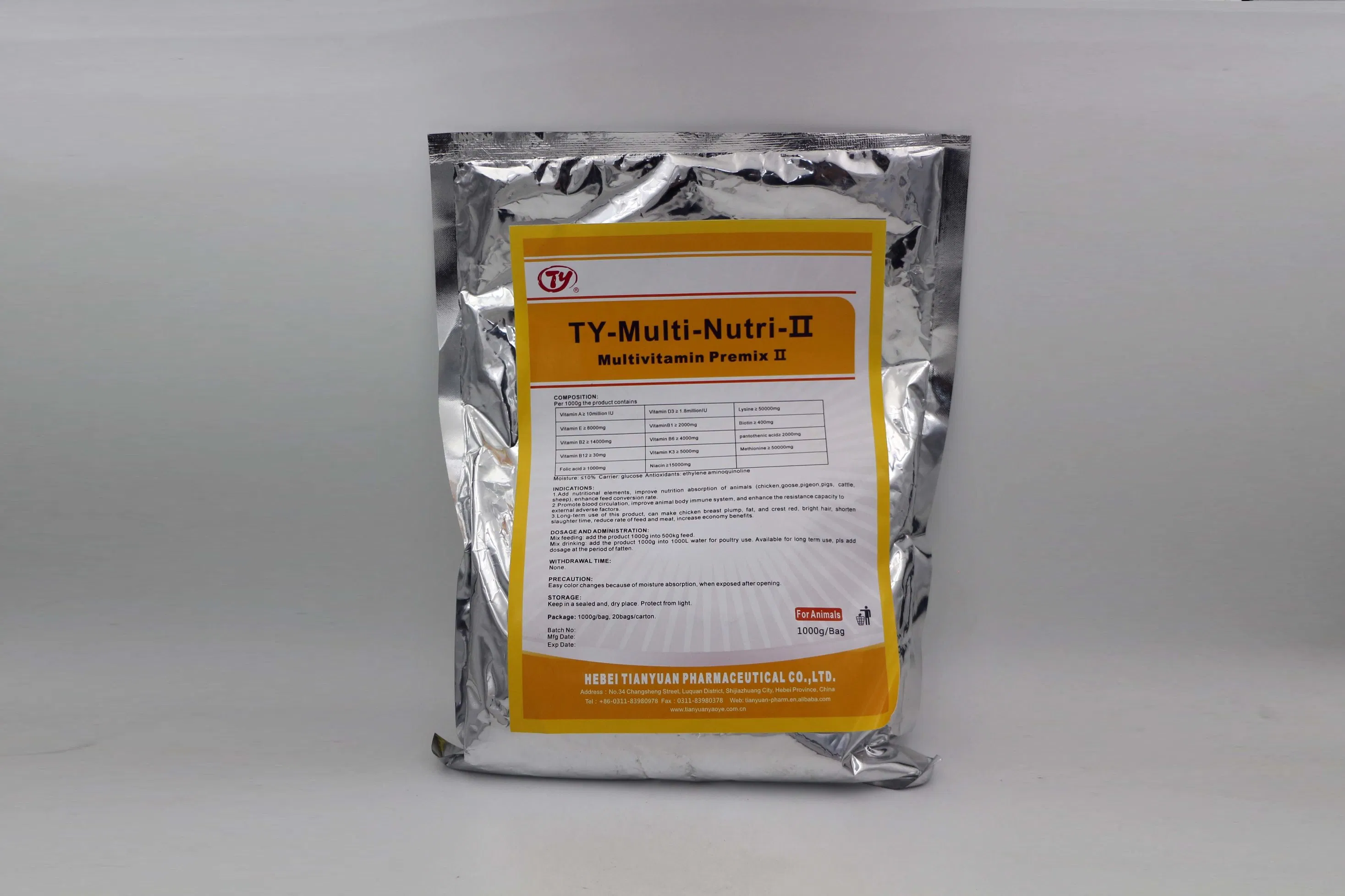 Vitamin Premix for Livestock and Poultry (II)