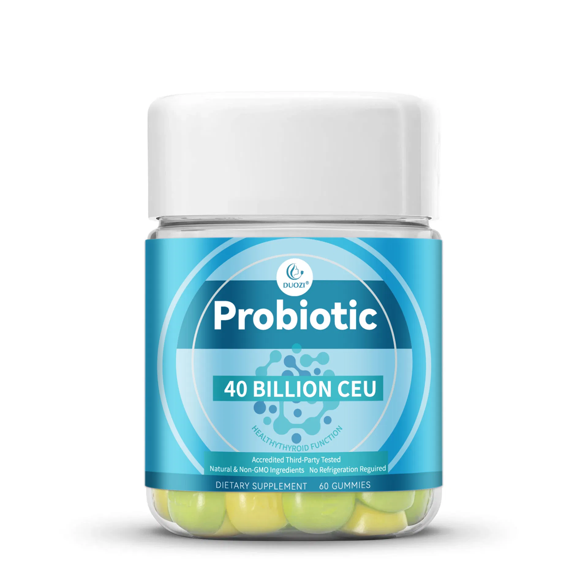 Hot Selling Food Supplements Health Natural Ingredients Promote Body for Probiotic Gummies