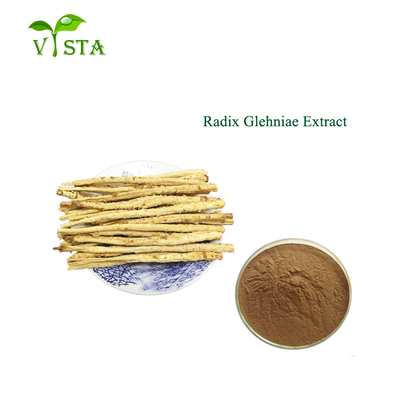Factory Supply Traditional Chinese Herbal Medicine Bei Sha Shen Radix Glehniae Extract Coastal Glehnia Root Extract