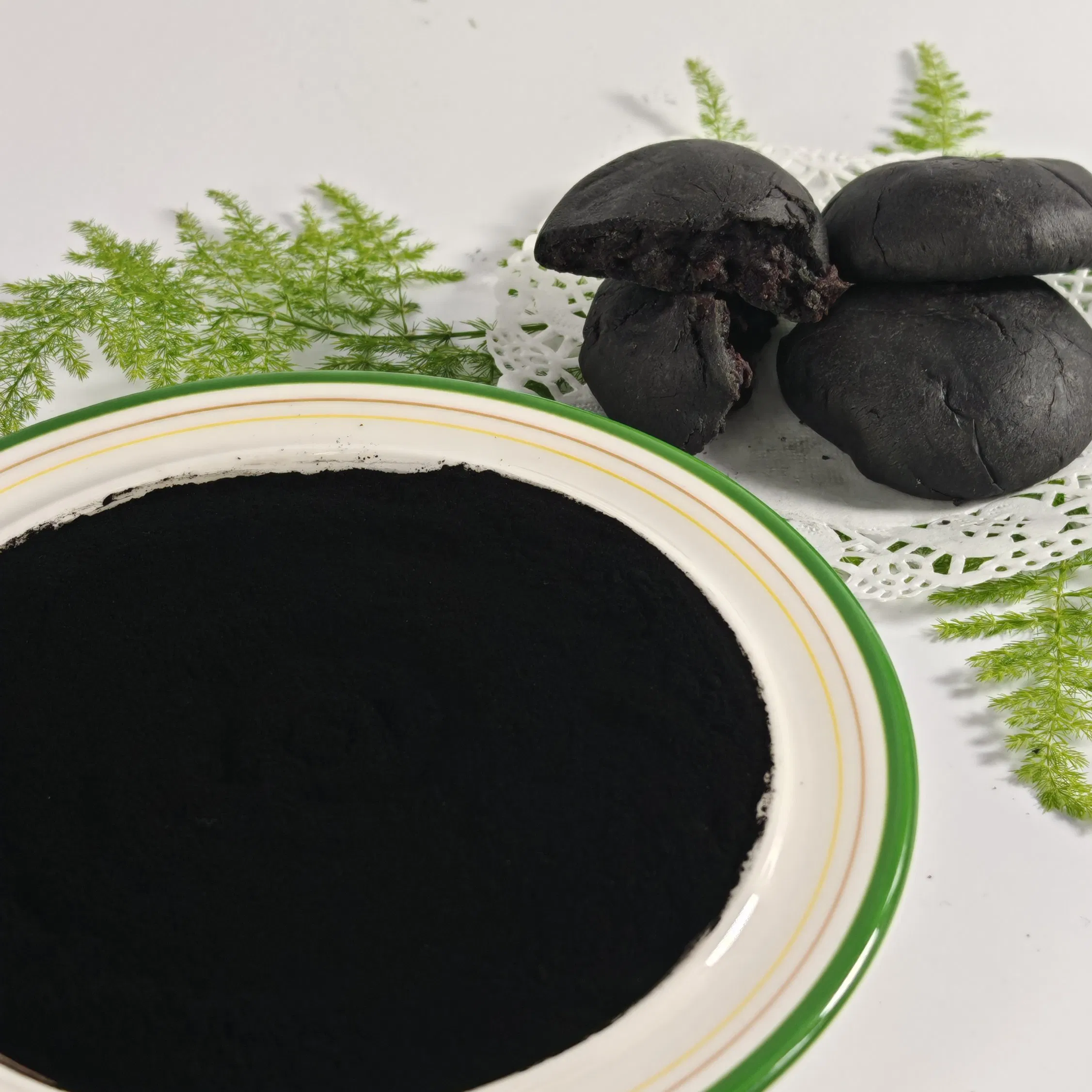 Sufficient Supply 8000 Mesh Activated Carbon Black Food Additive for Hamburger