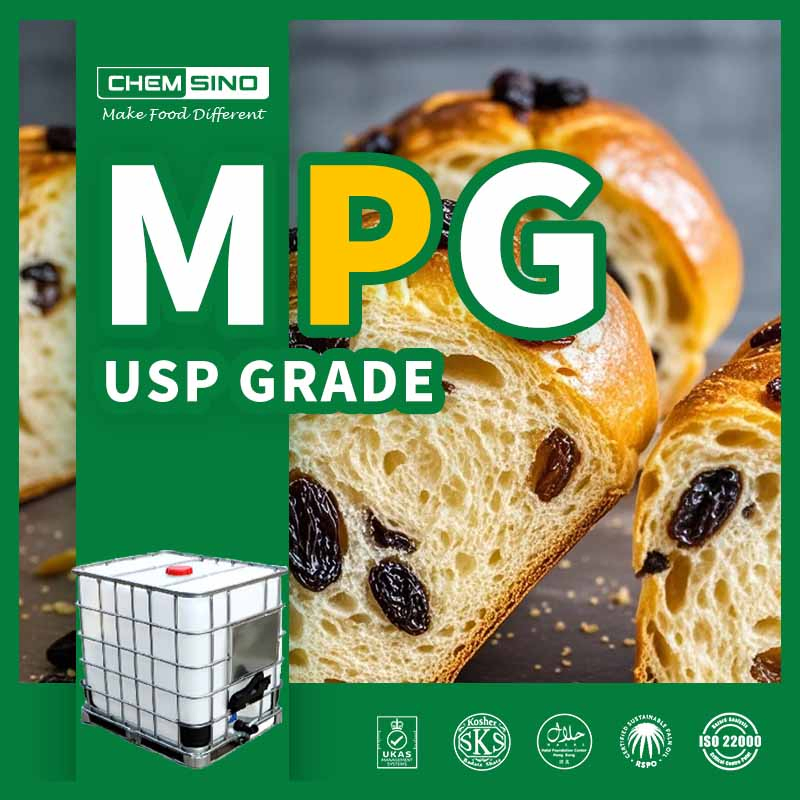 Mpg USP Grade USP Glycol Propylene High Quality FDA Approved Ingredient Free Sample Available in Stock
