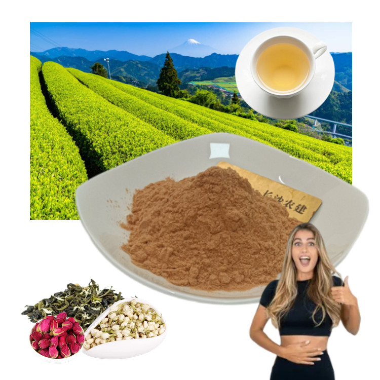 Instant Jasmine Flower Green Tea Powder