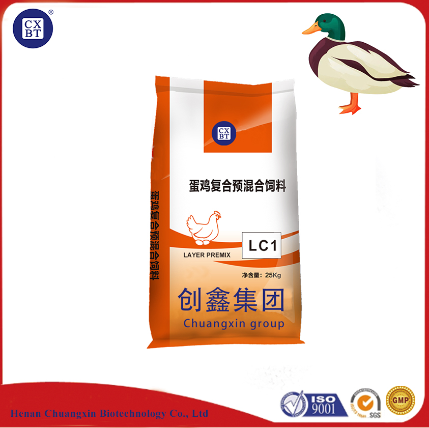 Supplementing Vitamins and Trace Elements with 5% Chicken Premix LC1