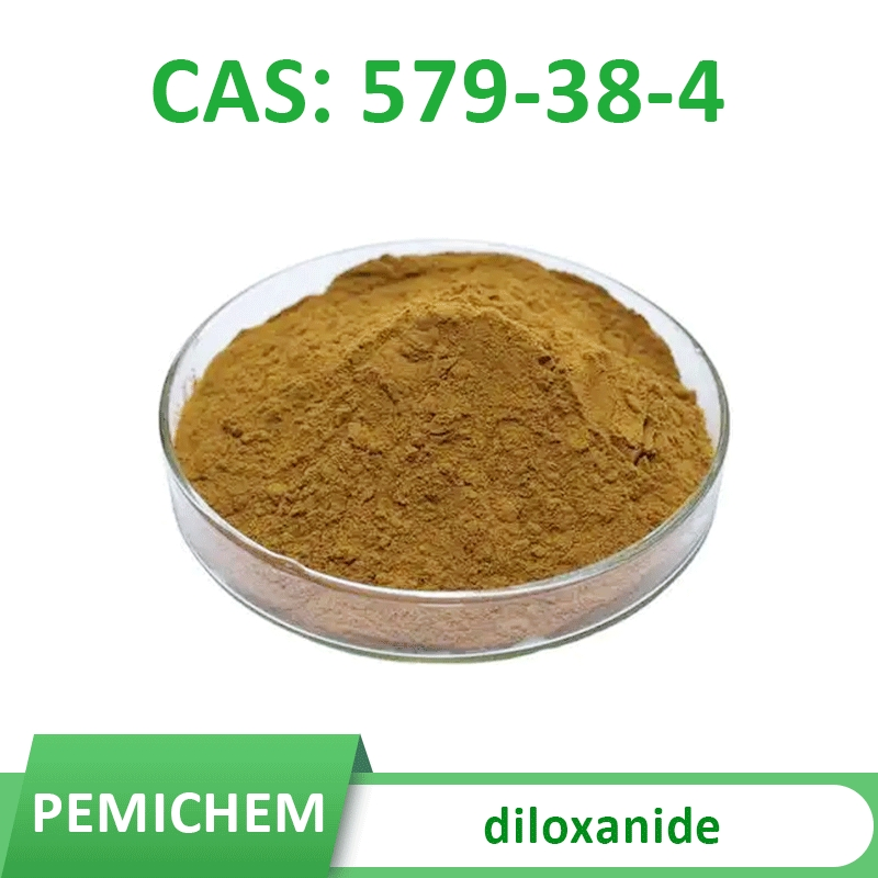 Shanghai Pemichem Lab Supply Raw Materials Pharmaceutical Intermediates Powder Diloxanide CAS 579-38-4 with 99% Pruity