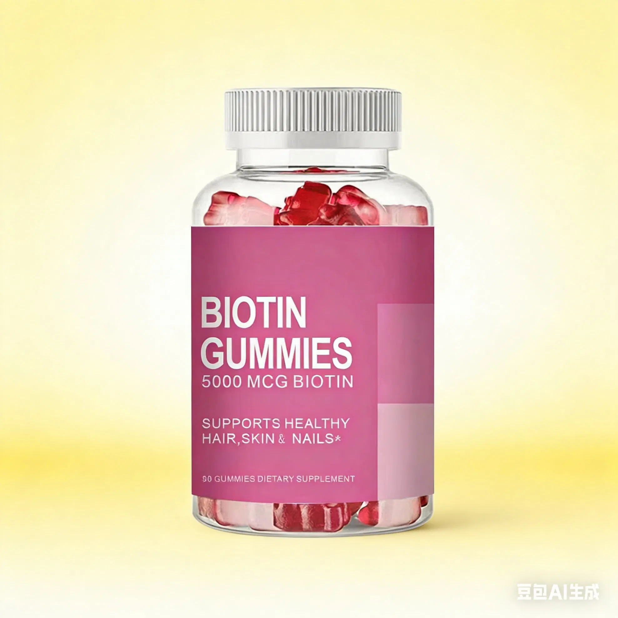 Premium Biotin Gummy for Nail Health Defense Supplier