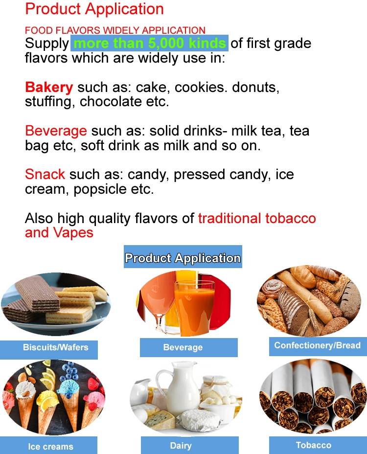 Beverage-Grade Strictly Tested Uniformly Miscible Food Aroma Additive for Snack